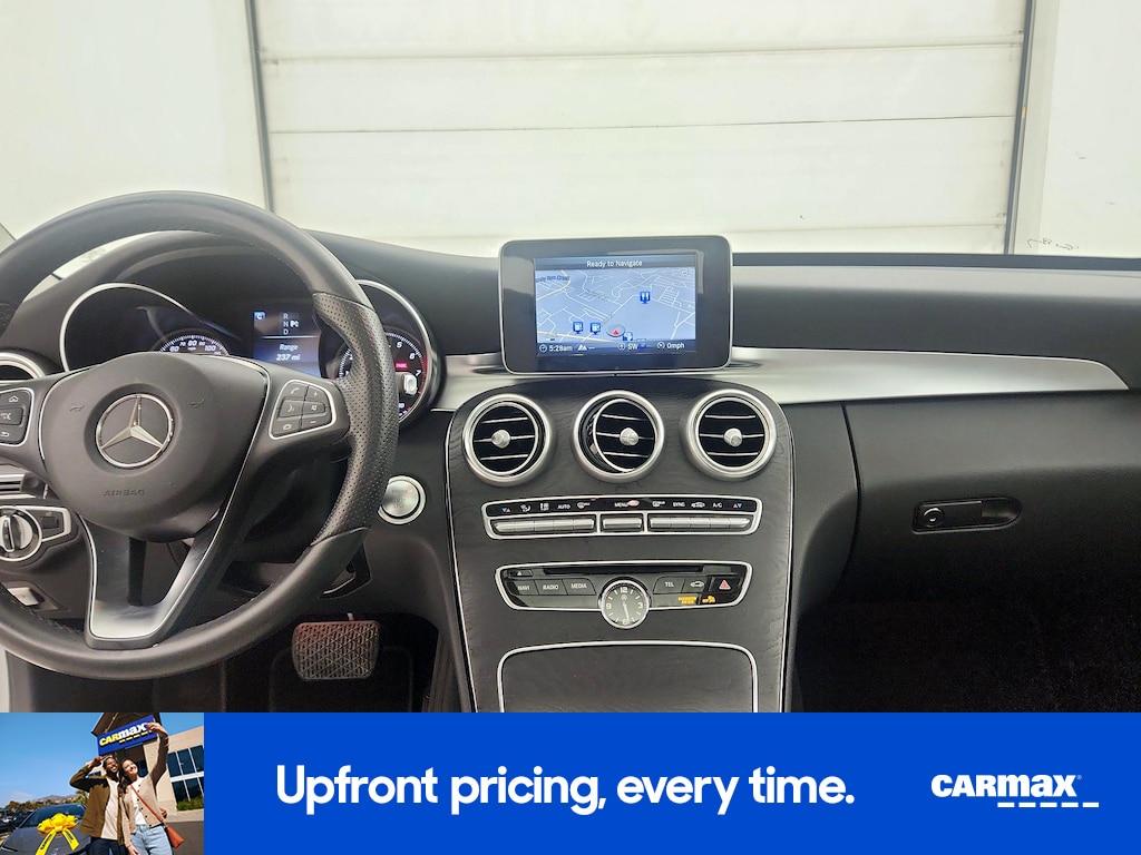 used 2017 Mercedes-Benz C-Class car, priced at $21,998