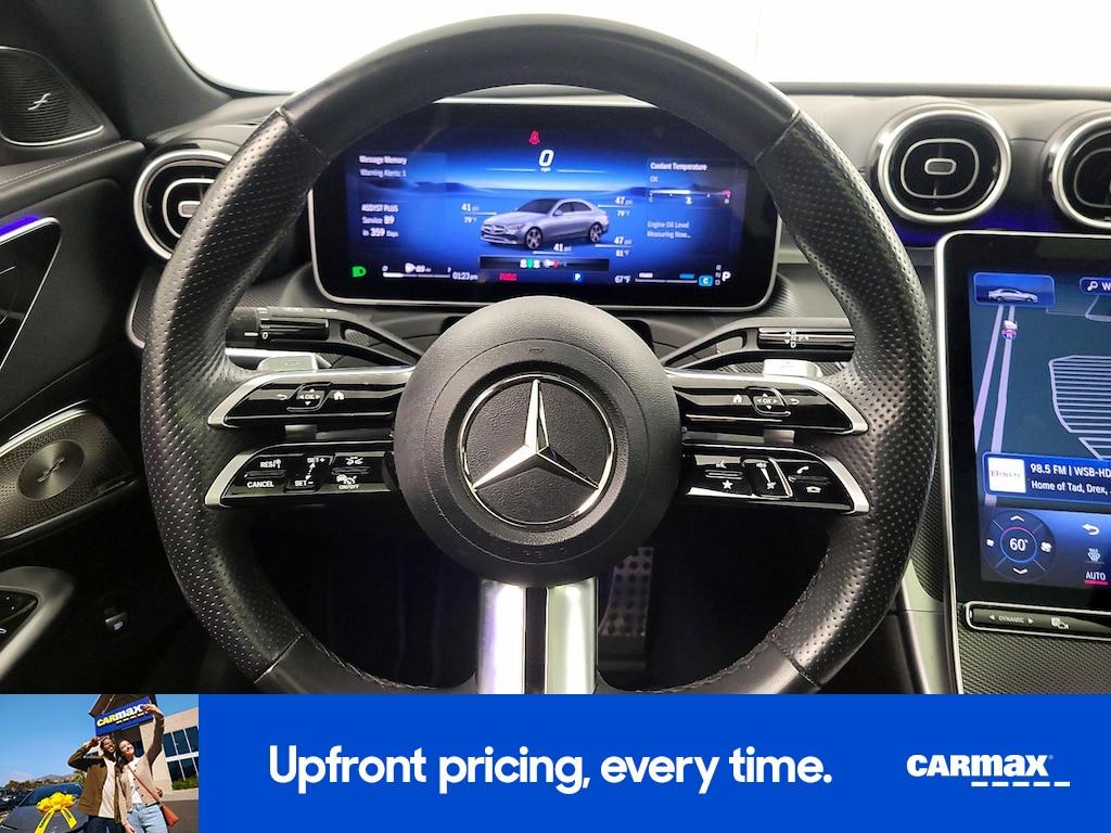 used 2024 Mercedes-Benz C-Class car, priced at $39,998