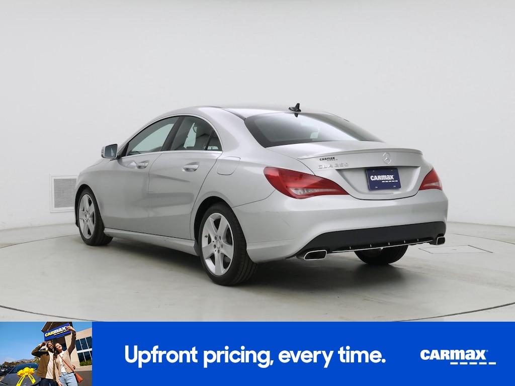 used 2015 Mercedes-Benz CLA-Class car, priced at $16,998