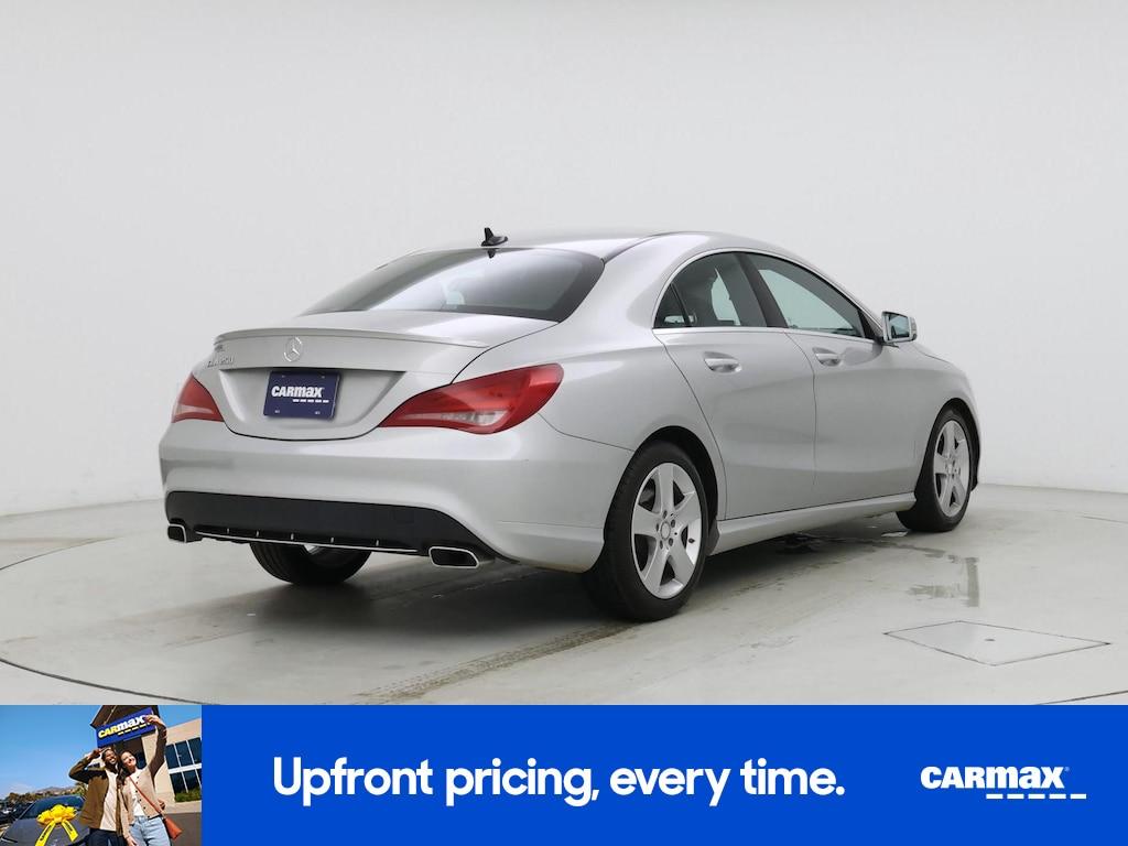 used 2015 Mercedes-Benz CLA-Class car, priced at $16,998