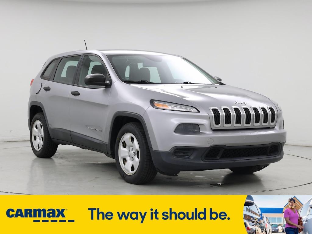 used 2014 Jeep Cherokee car, priced at $12,998