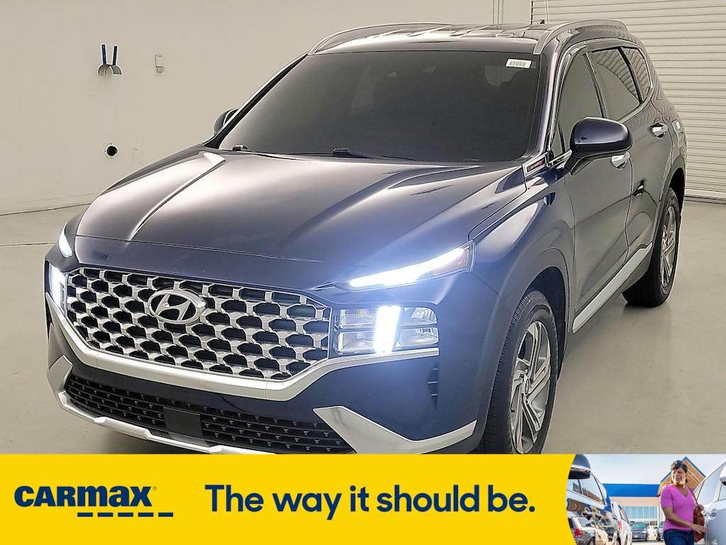 used 2021 Hyundai Santa Fe car, priced at $20,998