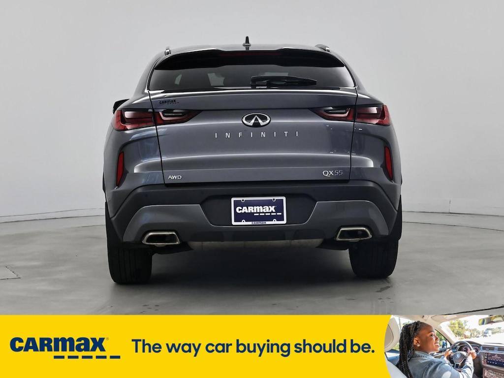 used 2022 INFINITI QX55 car, priced at $34,998