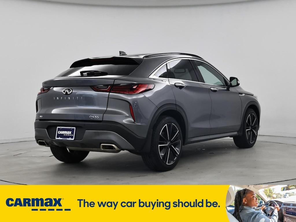 used 2022 INFINITI QX55 car, priced at $34,998