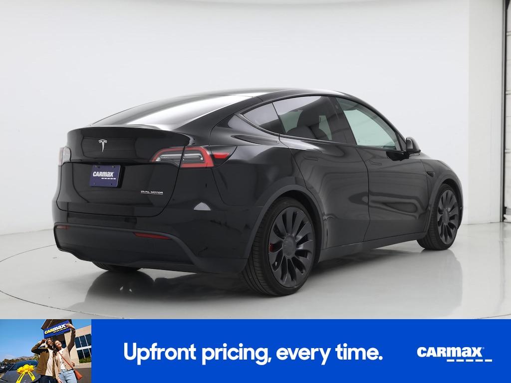used 2021 Tesla Model Y car, priced at $27,998