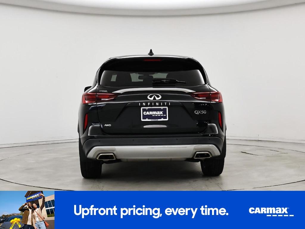 used 2022 INFINITI QX50 car, priced at $26,998