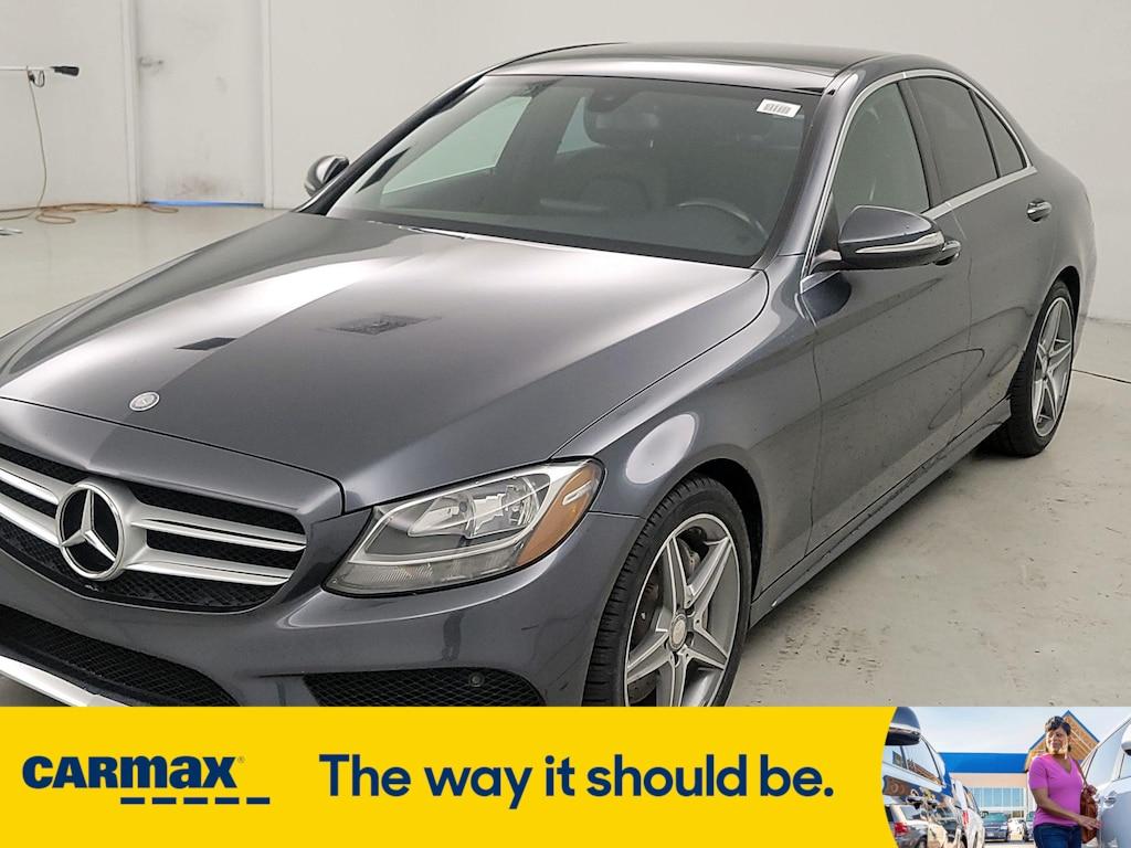 used 2015 Mercedes-Benz C-Class car, priced at $18,998
