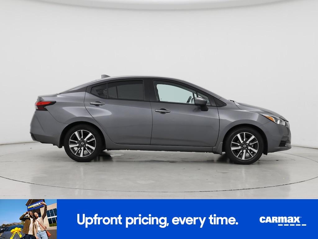 used 2021 Nissan Versa car, priced at $13,998