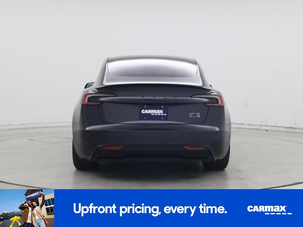 used 2024 Tesla Model 3 car, priced at $43,998