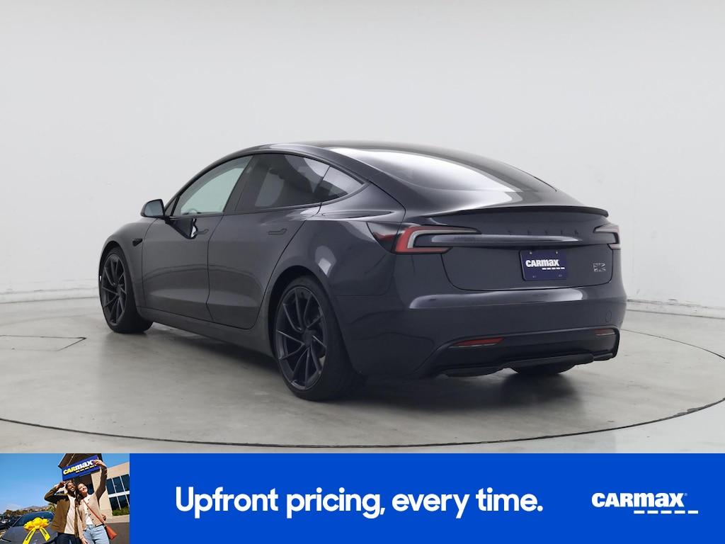 used 2024 Tesla Model 3 car, priced at $43,998