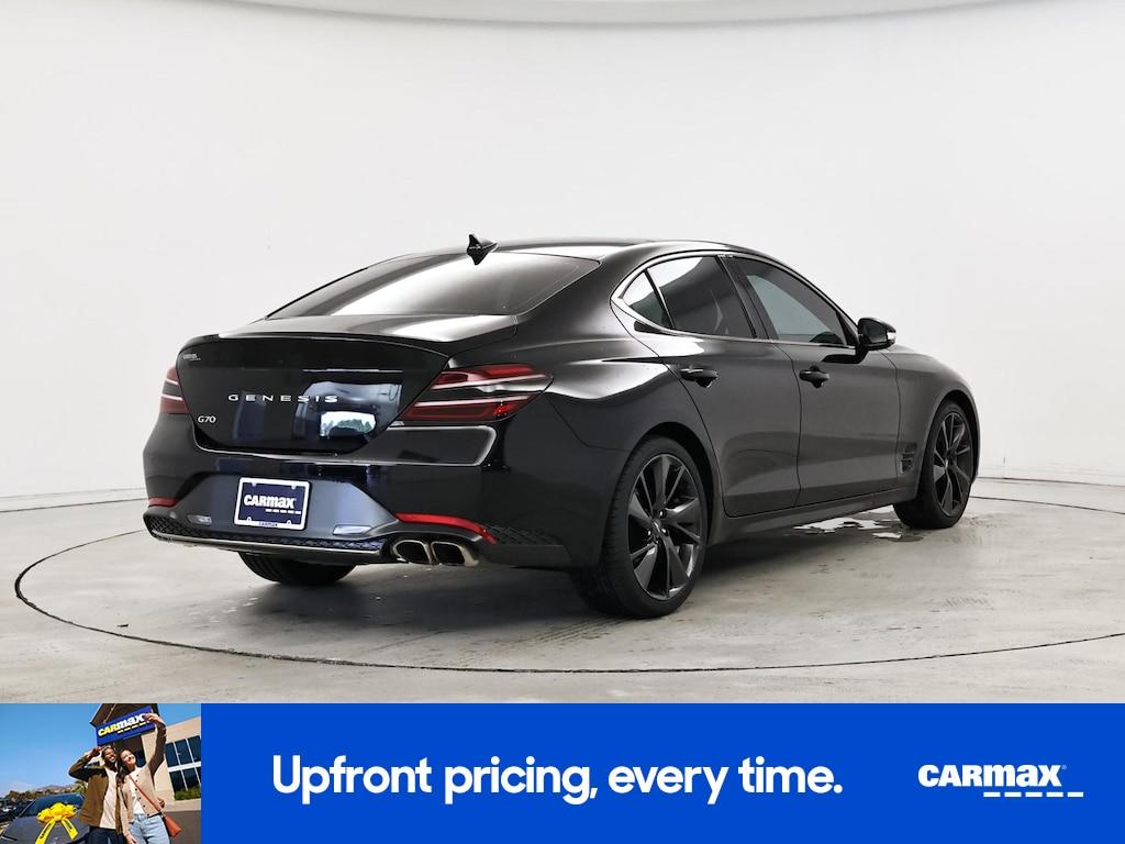 used 2023 Genesis G70 car, priced at $33,998