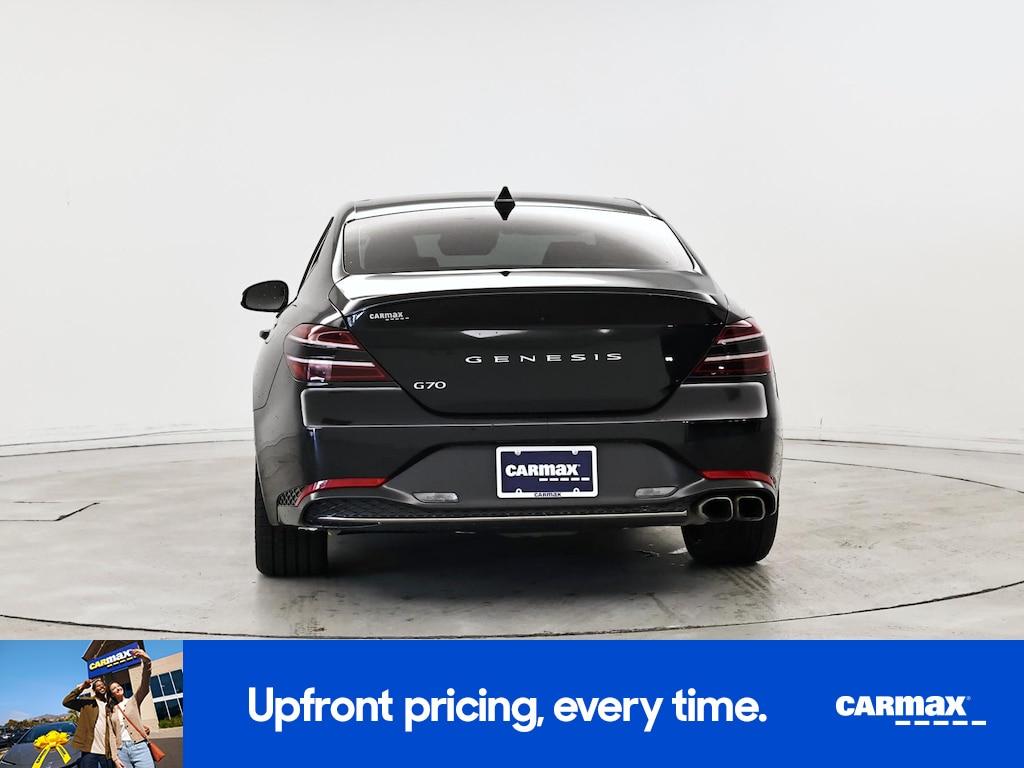 used 2023 Genesis G70 car, priced at $33,998