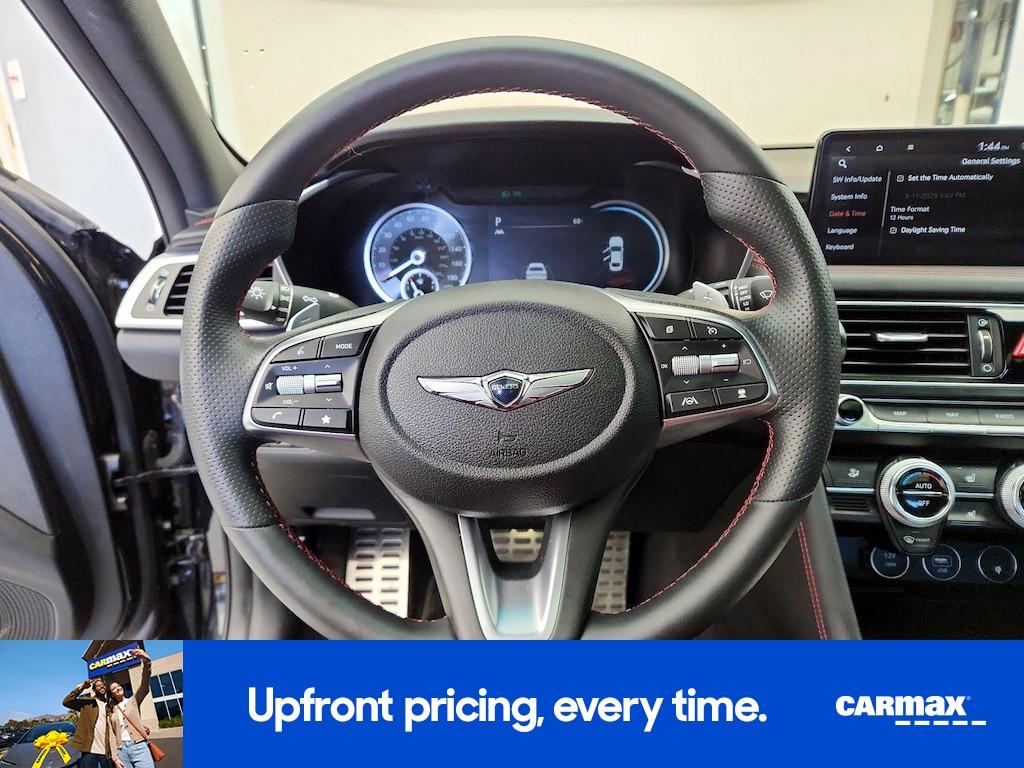 used 2023 Genesis G70 car, priced at $33,998