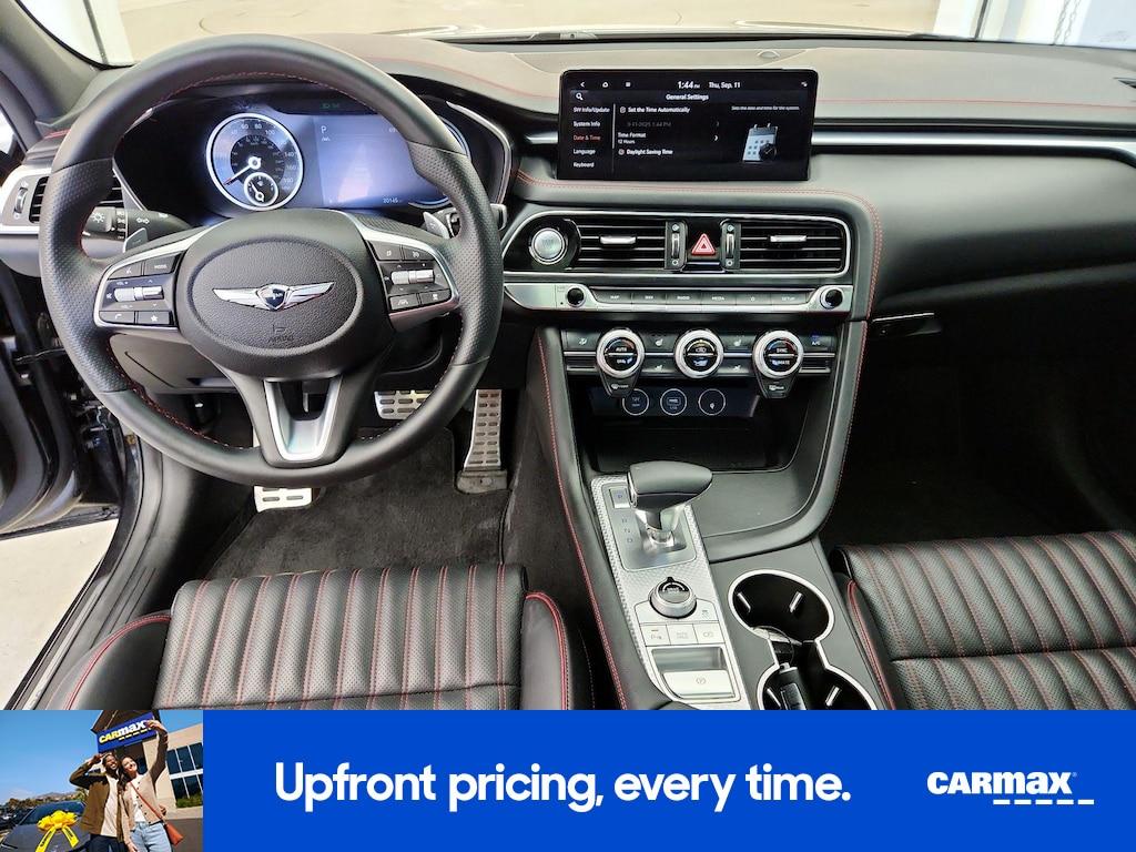 used 2023 Genesis G70 car, priced at $33,998