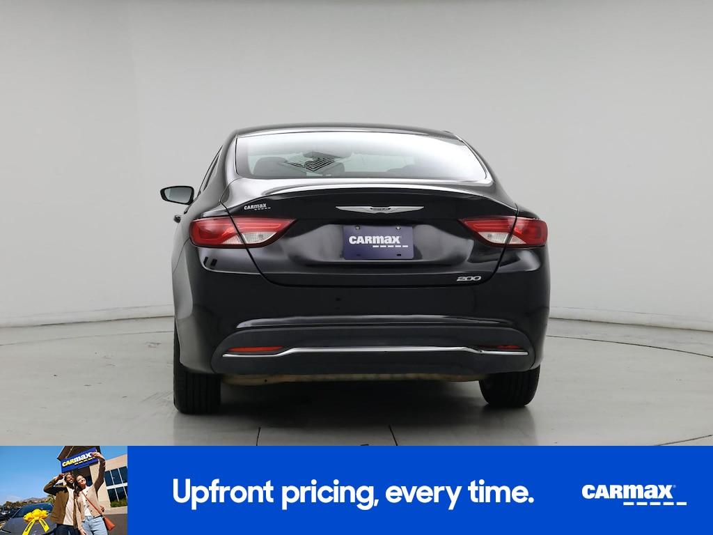used 2015 Chrysler 200 car, priced at $11,998