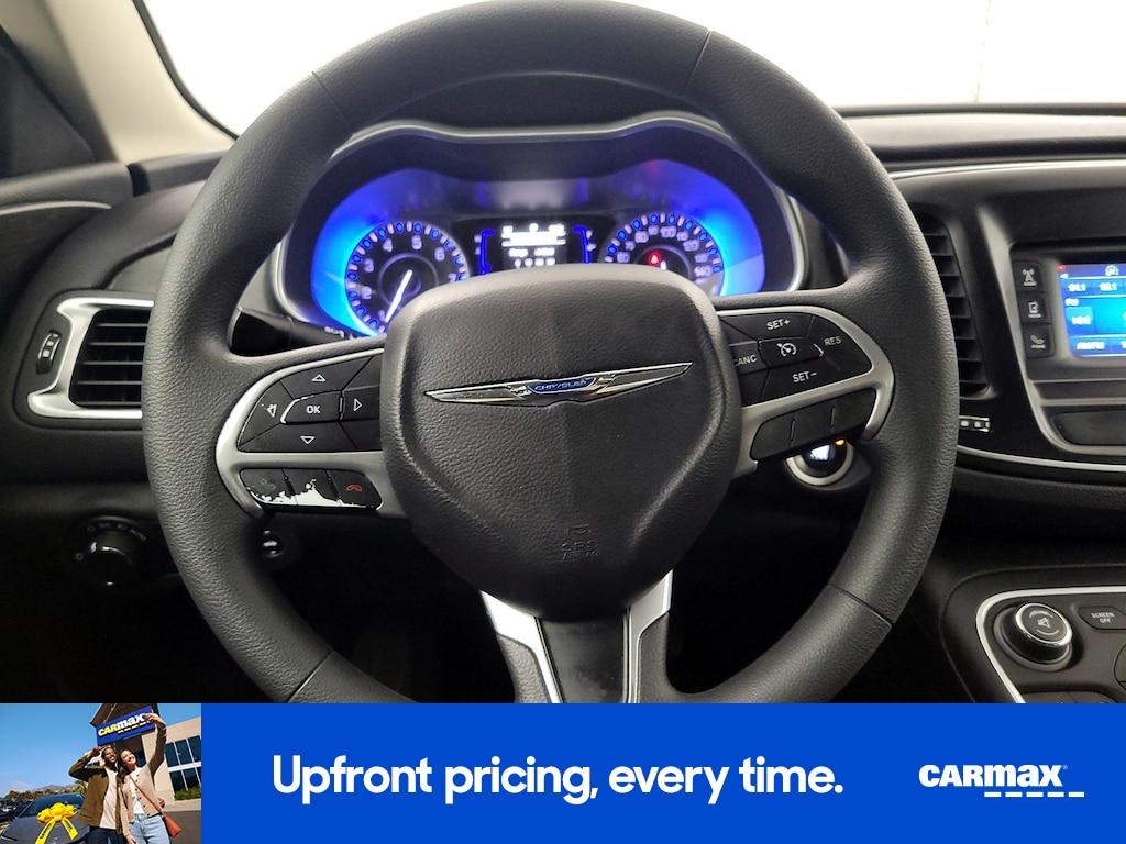 used 2015 Chrysler 200 car, priced at $11,998