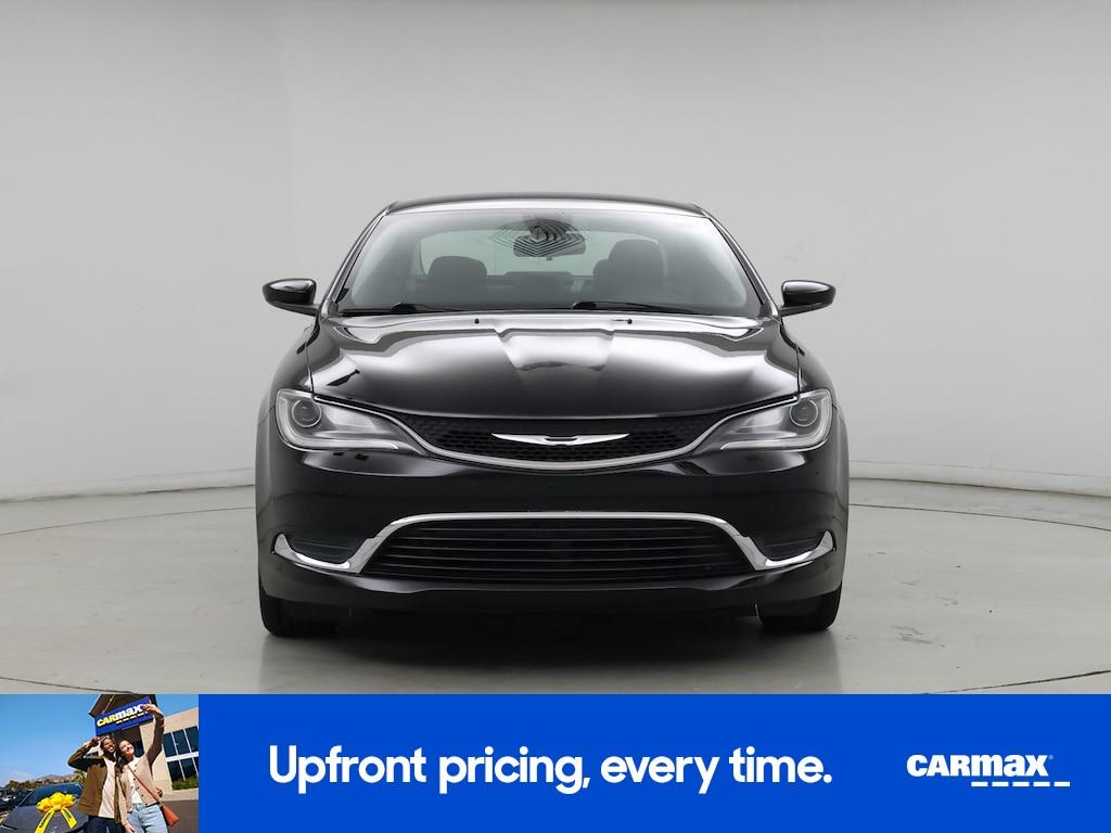 used 2015 Chrysler 200 car, priced at $11,998