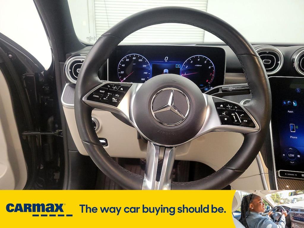 used 2023 Mercedes-Benz C-Class car, priced at $39,998