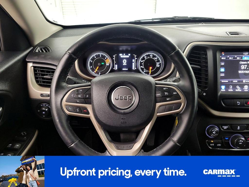 used 2017 Jeep Cherokee car, priced at $14,998