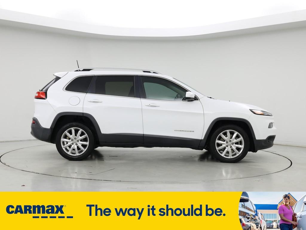 used 2016 Jeep Cherokee car, priced at $14,599