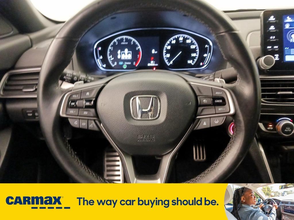 used 2022 Honda Accord car, priced at $28,998