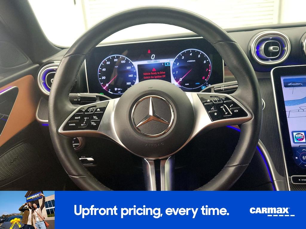 used 2023 Mercedes-Benz C-Class car, priced at $39,998
