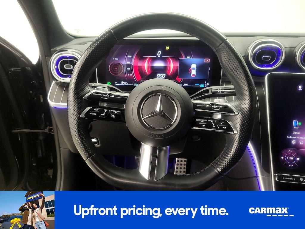 used 2023 Mercedes-Benz C-Class car, priced at $36,998