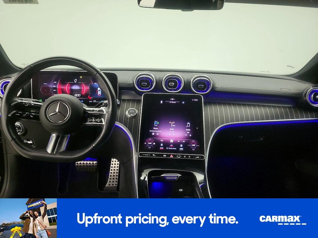used 2023 Mercedes-Benz C-Class car, priced at $36,998