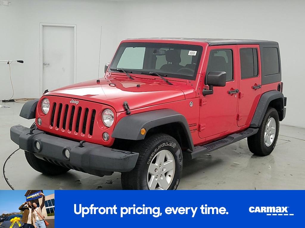 used 2018 Jeep Wrangler car, priced at $21,998