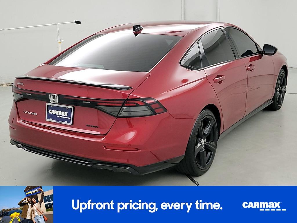 used 2023 Honda Accord Hybrid car, priced at $30,998