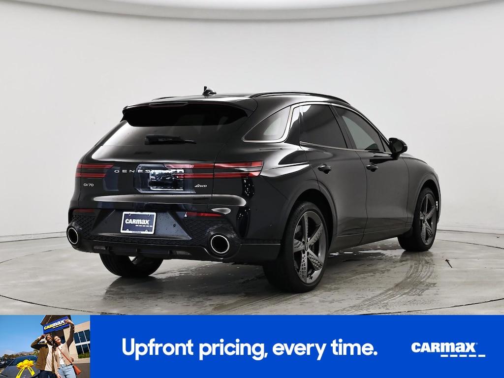 used 2023 Genesis GV70 car, priced at $39,998
