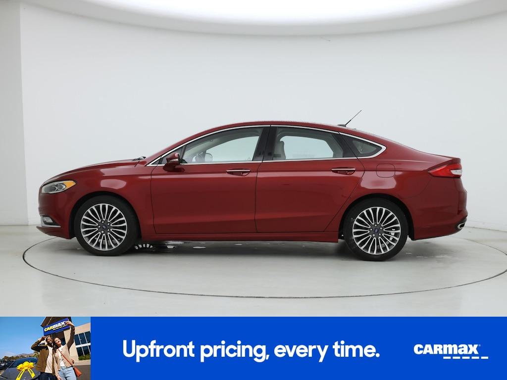 used 2017 Ford Fusion car, priced at $14,998