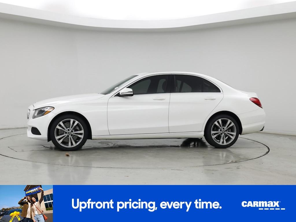 used 2018 Mercedes-Benz C-Class car, priced at $20,998