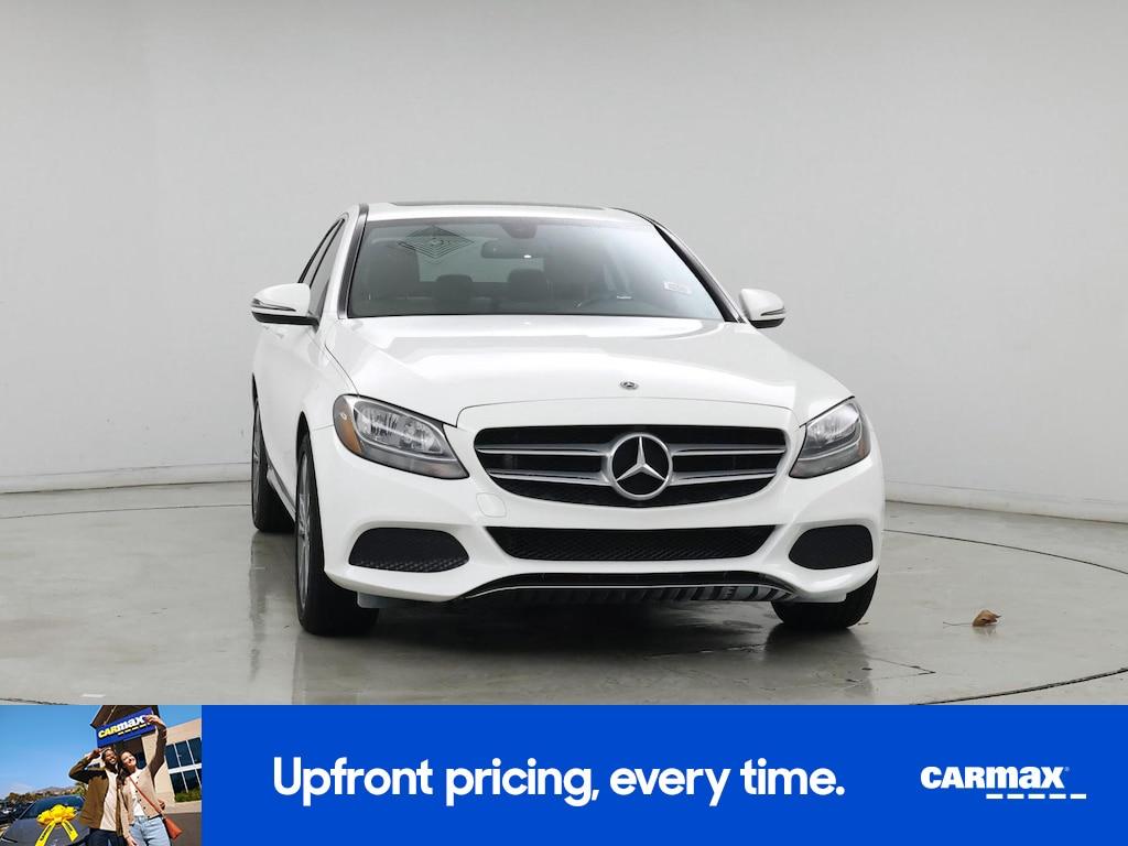 used 2018 Mercedes-Benz C-Class car, priced at $20,998