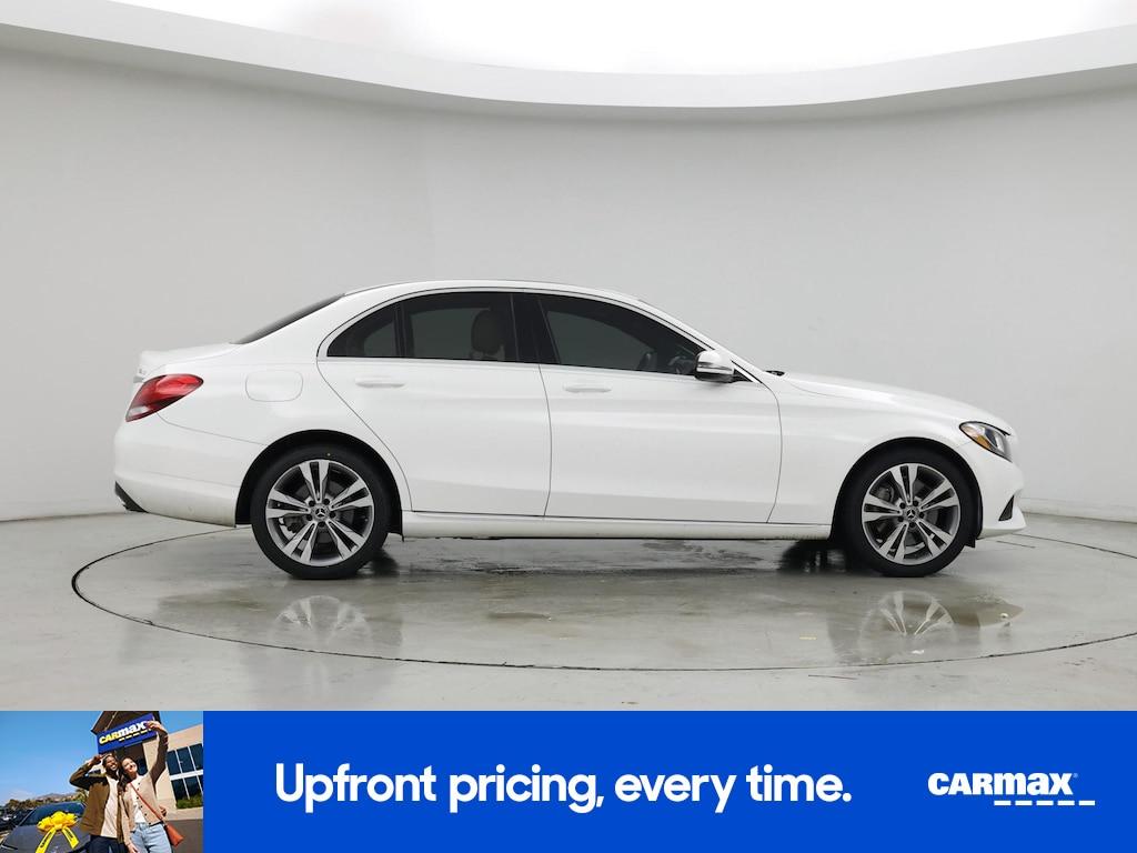 used 2018 Mercedes-Benz C-Class car, priced at $20,998