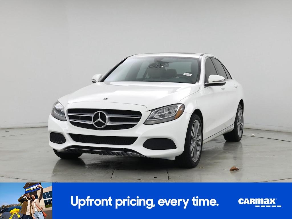 used 2018 Mercedes-Benz C-Class car, priced at $20,998