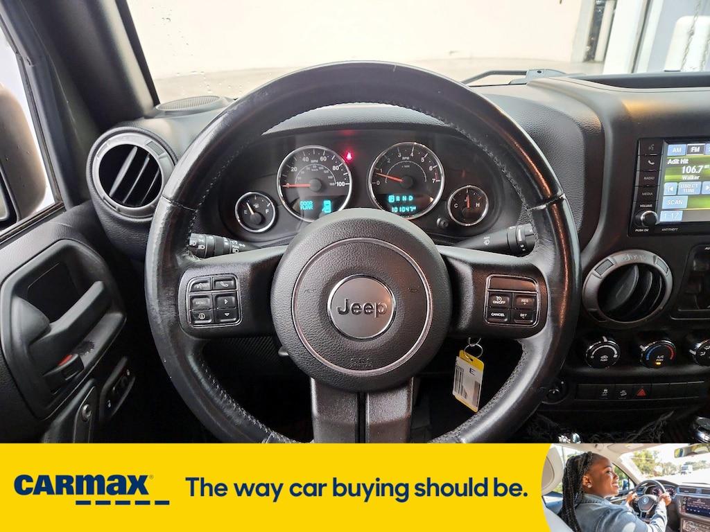 used 2016 Jeep Wrangler car, priced at $20,998