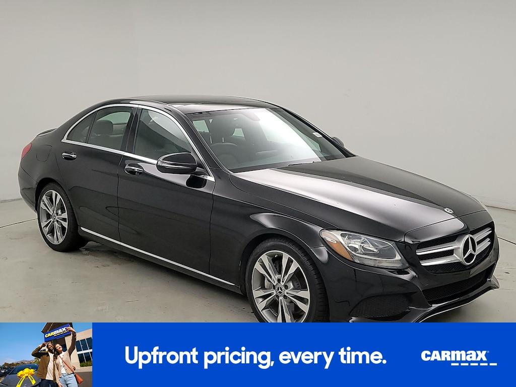 used 2018 Mercedes-Benz C-Class car, priced at $20,998