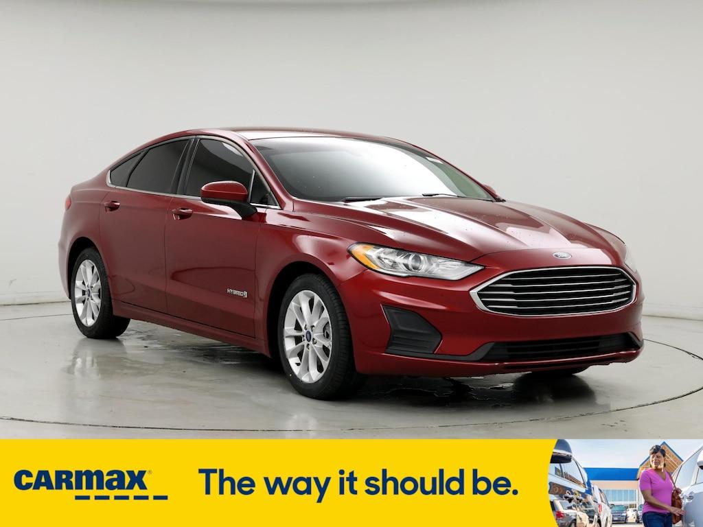 used 2019 Ford Fusion Hybrid car, priced at $17,998