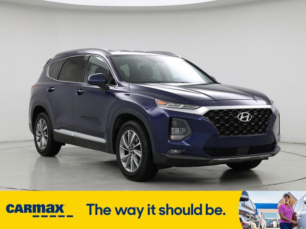 used 2019 Hyundai Santa Fe car, priced at $19,998
