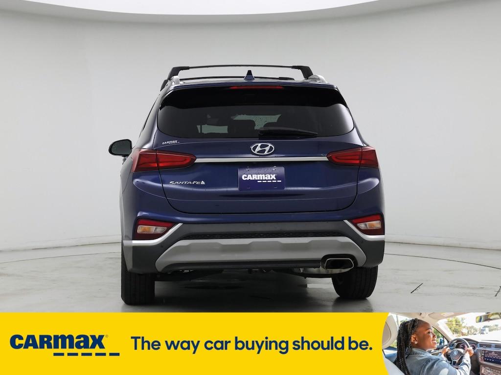 used 2019 Hyundai Santa Fe car, priced at $19,998