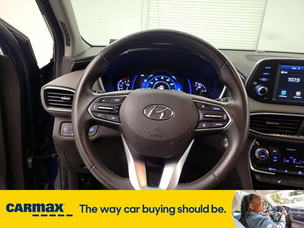 used 2019 Hyundai Santa Fe car, priced at $19,998