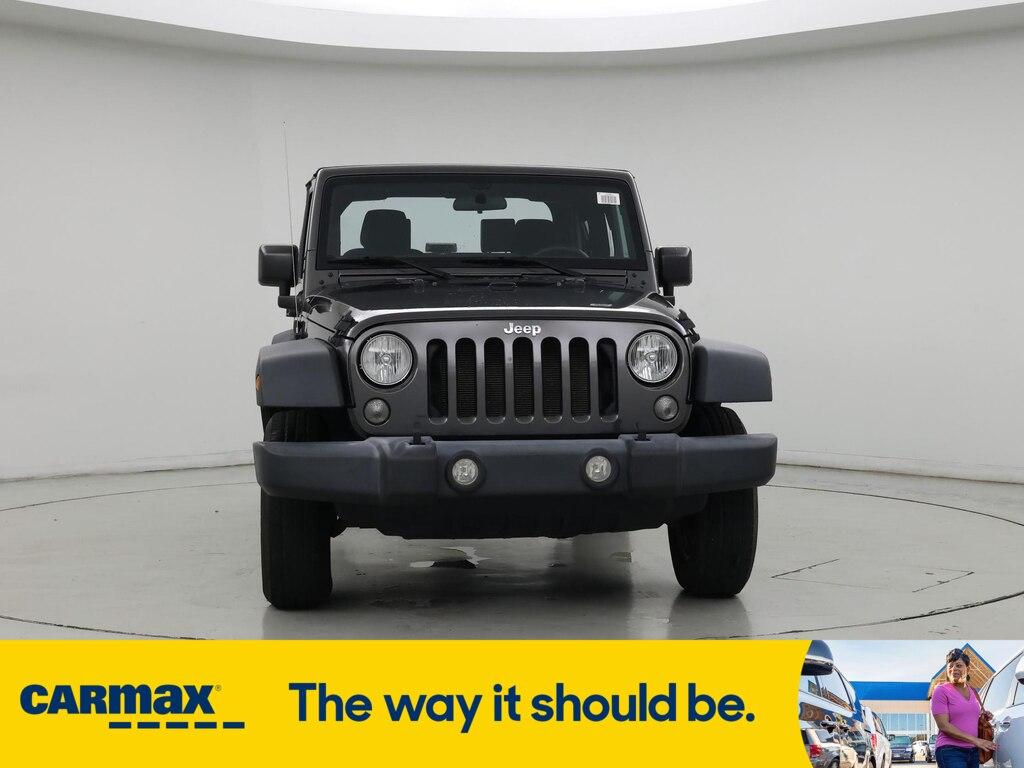 used 2017 Jeep Wrangler car, priced at $21,998
