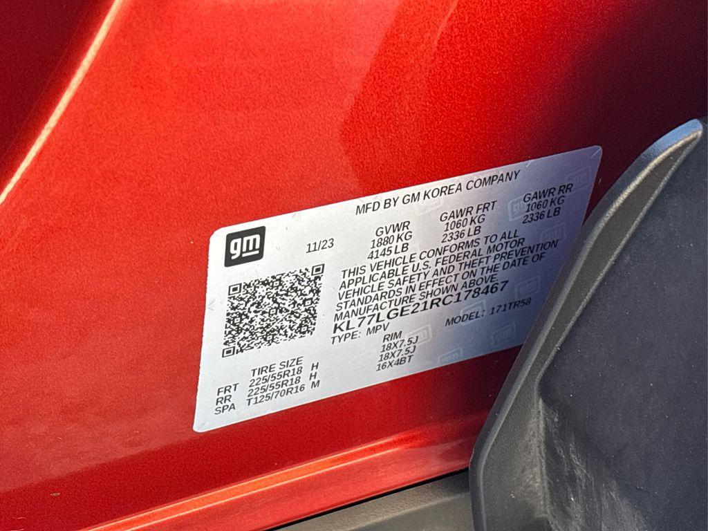 used 2024 Chevrolet Trax car, priced at $21,990