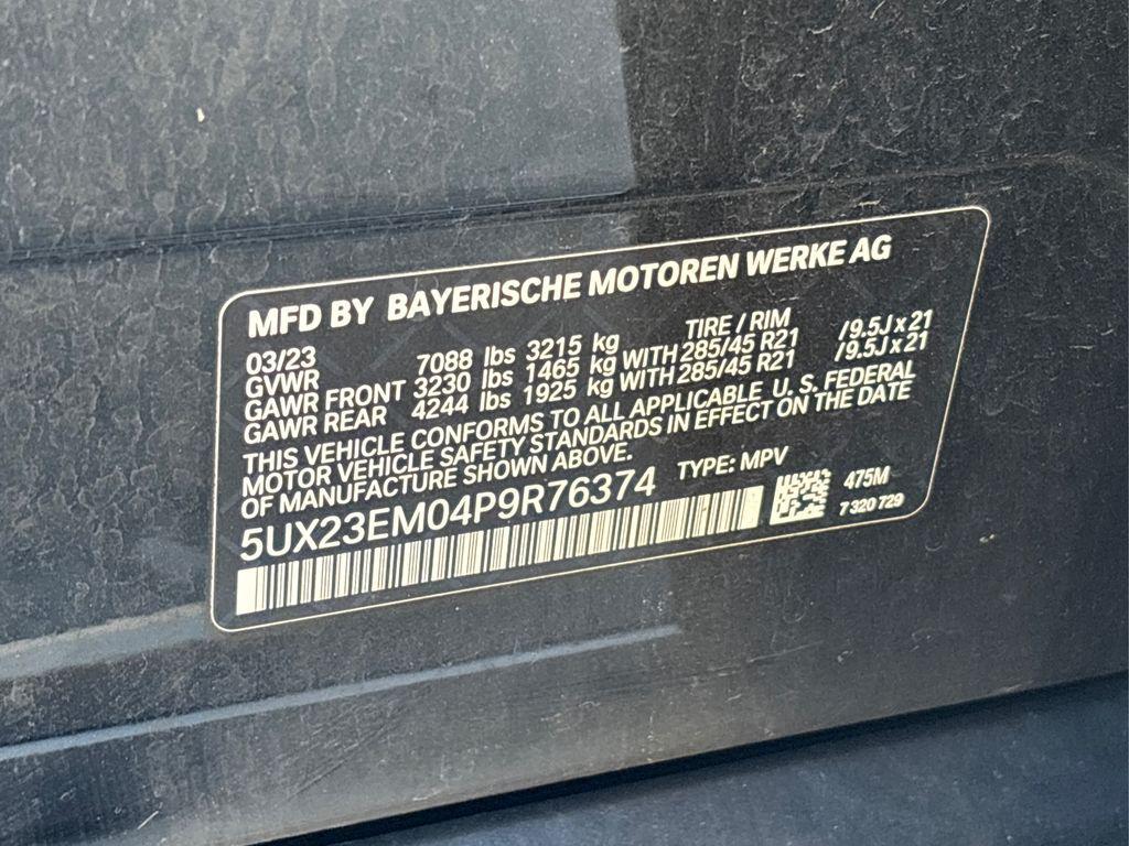 used 2023 BMW X7 car, priced at $65,999