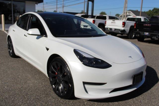 used 2021 Tesla Model 3 car, priced at $30,595