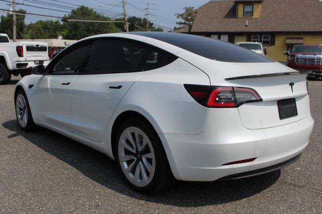 used 2022 Tesla Model 3 car, priced at $28,595