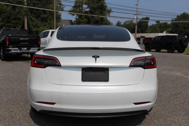 used 2022 Tesla Model 3 car, priced at $28,595