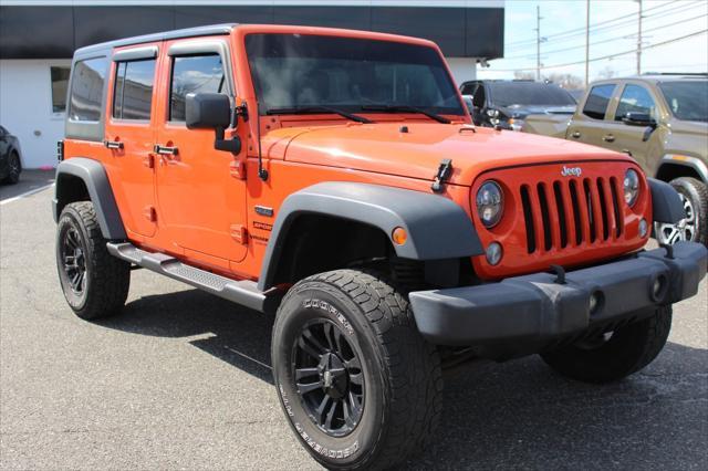 used 2015 Jeep Wrangler Unlimited car, priced at $18,295