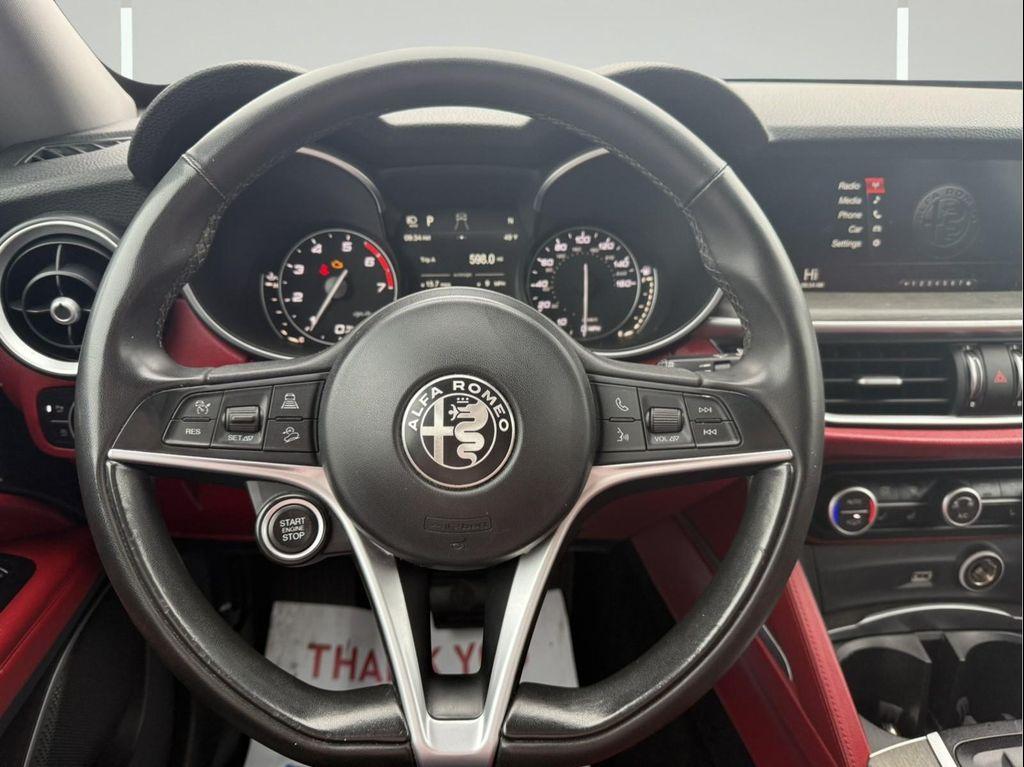 used 2019 Alfa Romeo Stelvio car, priced at $30,000